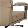 Riva Chair Leon-M B916 Бежевый, хром, экокожа фото 10