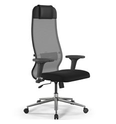 Офисное кресло ErgoLife Set 11/подл.200/осн.Sit 052 серый/черный фото 1