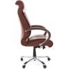 Кресло CHAIRMAN 420/brown для руководителя, кожа, цвет коричневый фото 3