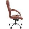 Кресло CHAIRMAN 430/brown для руководителя, кожа, цвет коричневый фото 3