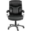 Кресло CHAIRMAN 435/black для руководителя, кожа, цвет черный фото 2
