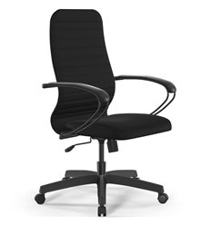 Офисное кресло ErgoLife SU-C-10/подл.130/осн.001 черный фото 1
