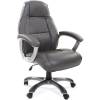 Кресло CHAIRMAN 436/grey для руководителя, кожа, цвет серый фото 1