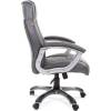 Кресло CHAIRMAN 436/grey для руководителя, кожа, цвет серый фото 3
