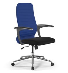 Офисное кресло ErgoLife SU-C-10/подл.158/осн.009 синий фото 1