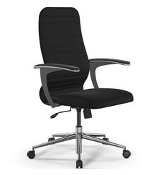 Офисное кресло ErgoLife SU-C-10/подл.158/осн.009 черный фото 1