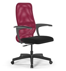 Офисное кресло ErgoLife SU-C-8/подл.158/осн.005 красный фото 1
