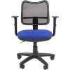 Кресло CHAIRMAN 450/TW-10 для оператора, сетка/ткань, цвет черный/синий фото 2