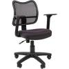 Кресло CHAIRMAN 450/TW-12 для оператора, сетка/ткань, цвет черный/серый фото 1