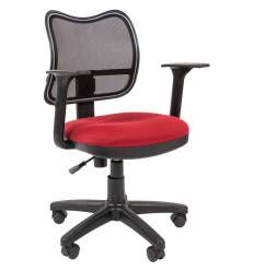 Кресло CHAIRMAN 450/TW-13 для оператора, сетка/ткань, цвет черный/бодовый