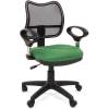Кресло CHAIRMAN 450/TW-18 для оператора, сетка/ткань, цвет черный/зеленый фото 1