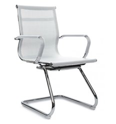 Riva Chair Hugo 6001-3E белое, хром, сетка