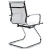 Riva Chair Hugo 6001-3E белое, хром, сетка фото 4