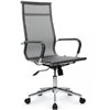 Riva Chair Hugo 6001-1SЕ Серебристо-серый, хром, сетка фото 1