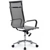 Riva Chair Hugo 6001-1SЕ Серебристо-серый, хром, сетка фото 4