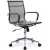 Riva Chair Hugo 6001-2SE Серебристо-серый, хром, сетка фото 1