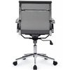 Riva Chair Hugo 6001-2SE Серебристо-серый, хром, сетка фото 5