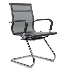Riva Chair Hugo 6001-3E Серебристо-серый, хром, сетка