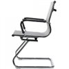 Riva Chair Hugo 6001-3E Серебристо-серый, хром, сетка фото 7