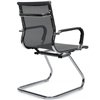 Riva Chair Hugo 6001-3E серое, хром, сетка фото 4