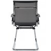 Riva Chair Hugo 6001-3E серое, хром, сетка фото 5