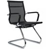 Riva Chair Hugo 6001-3E черное, хром, сетка фото 1
