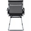 Riva Chair Hugo 6001-3E черное, хром, сетка фото 5