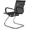 Riva Chair Hugo 6001-3E черное, хром, сетка фото 6