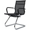 Riva Chair Hugo 6001-3E черное, хром, сетка фото 8