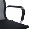Riva Chair Hugo 6001-3E черное, хром, сетка фото 9