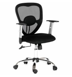 Кресло CHAIRMAN 451/TW-11 для оператора, сетка/ткань, цвет черный