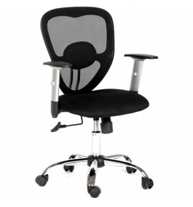Кресло CHAIRMAN 451/TW-11 для оператора, сетка/ткань, цвет черный