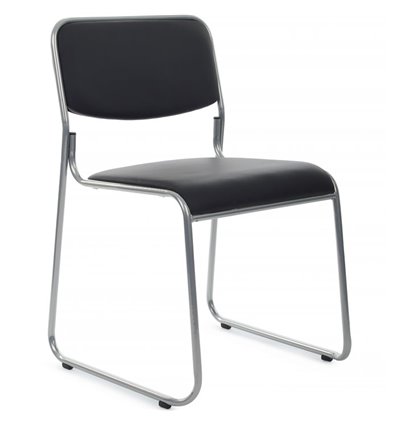 Riva Chair Nix OMKL-01 Черный/Металл окрашенный Хром