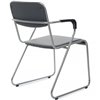 Riva Chair Nix Plus OMKL-03 Серый/Металл окрашенный Хром фото 4