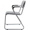 Riva Chair Nix Plus OMKL-03 Серый/Металл окрашенный Хром фото 7