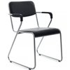 Riva Chair Nix Plus OMKL-03 Черный/Металл окрашенный Хром фото 1