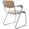 Riva Chair Nix Plus OMKL-04 Бежевый/Металл окрашенный Хром фото 4