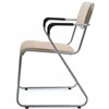 Riva Chair Nix Plus OMKL-04 Бежевый/Металл окрашенный Хром фото 7