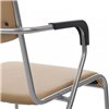 Riva Chair Nix Plus OMKL-04 Бежевый/Металл окрашенный Хром фото 10