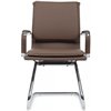 Riva Chair Hugo 6003-3E коричневое, хром, экокожа фото 2