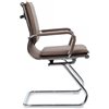 Riva Chair Hugo 6003-3E коричневое, хром, экокожа фото 3