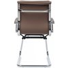 Riva Chair Hugo 6003-3E коричневое, хром, экокожа фото 5