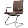 Riva Chair Hugo 6003-3E коричневое, хром, экокожа фото 8