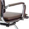 Riva Chair Hugo 6003-3E коричневое, хром, экокожа фото 10