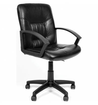 Кресло CHAIRMAN 651 для оператора, экокожа, цвет черный