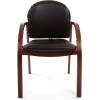 Кресло CHAIRMAN 659/black matte для посетителя, экокожа матова, цвет черный фото 2
