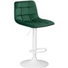 DOBRIN Tailor White LM-5017 зеленый велюр, основание белое фото 3