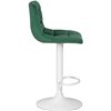 DOBRIN Tailor White LM-5017 зеленый велюр, основание белое фото 4