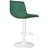DOBRIN Tailor White LM-5017 зеленый велюр, основание белое фото 5