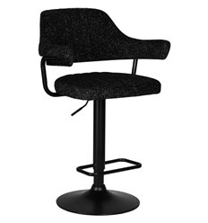 DOBRIN Charly Black LM-5019 черный твид (LEO18), черное основание